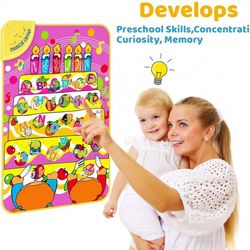 Battery‑Operated Musical English Learning Carpet – ABC Songs & Quiz – Kids Educational Toy