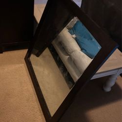 Mirror And Nightstand