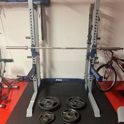 Home Gym setup weights 