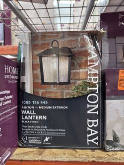 Hampton Bay Ashton Medium Exterior Wall Lantern