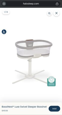 Halo BassiNest® Luxe Swivel Sleeper Bassinet