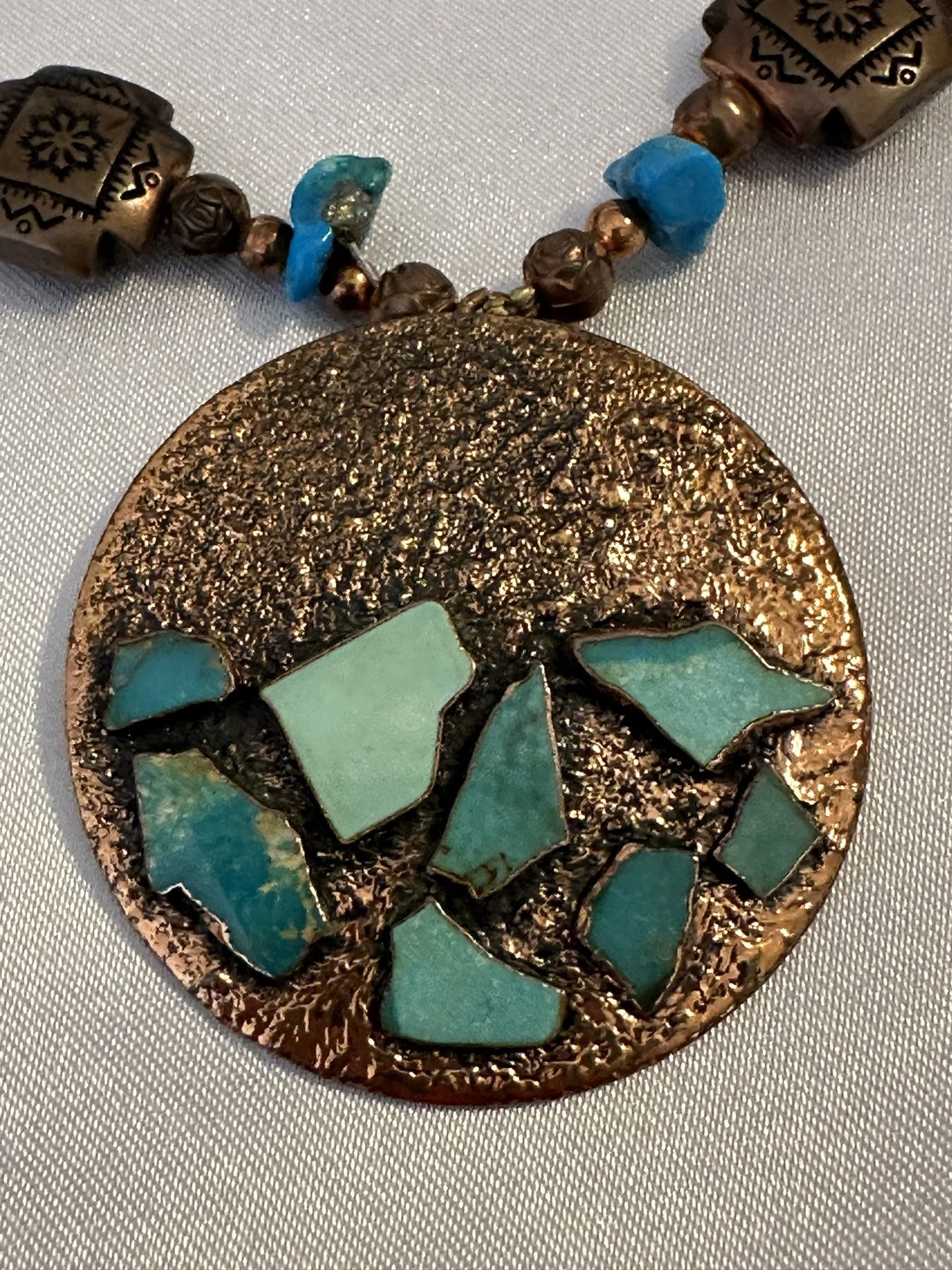 Copper & Turquoise Necklace