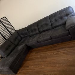 Dark Grey Sectional For Sale