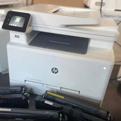 HP Color LaserJet Pro MFP M281 + Toner  excellent condition Retail $630