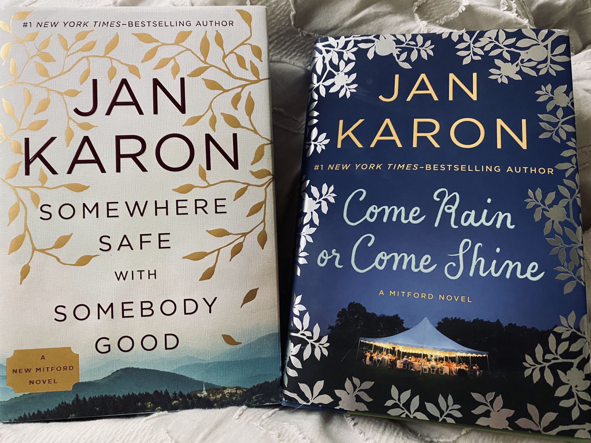 2 Jan Karon books Hardcover