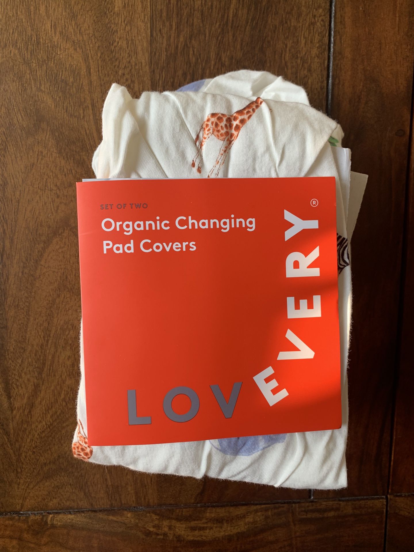 NEW Lovevery Organic Changing Pad Covers
