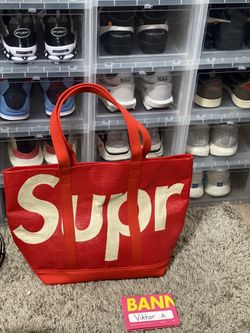 Red Supreme Tote