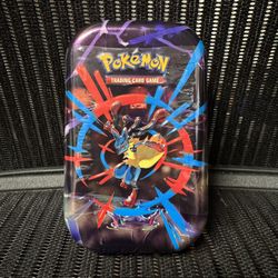 Mega Lucario Pokemon Tin Two Sealed Packs 