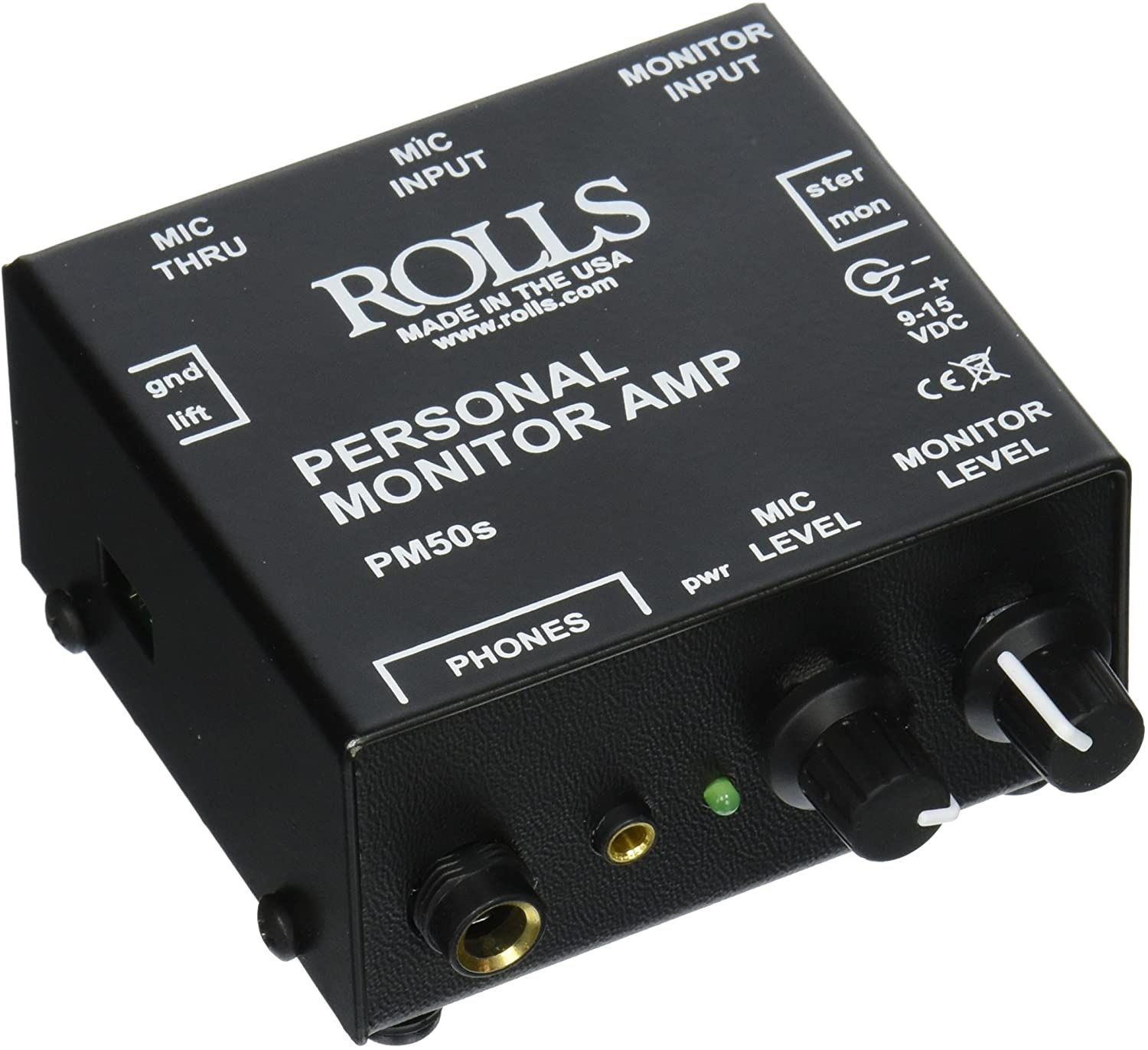 Rolls PM50s Personal Monitor Amp