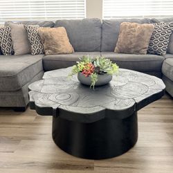 Wimbell Coffee Table Solid Acacia Wood