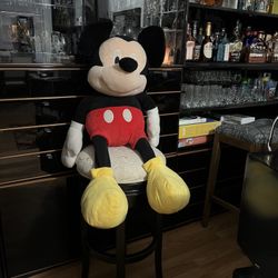 Mickey Mouse 40”  Jumbo Stuffed Animal- Disney 