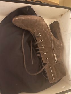 Brown suede beautiful