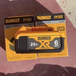 Dewalt 6Ah 20v Battery 🔋 