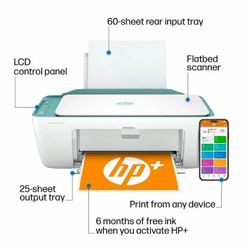 HP DeskJet 2952 / 2942 Wireless All-in-One Printer Bundle