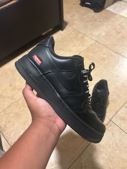 Air Force 1 Supreme Black Sz 9