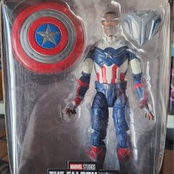 Captain America/Sam Wilson (Marvel Legends, MCU, The Falcon And The Winter Soldier, Disney Plus)