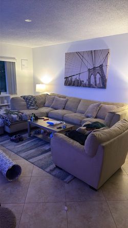 $350 includes all pieces and Pillows