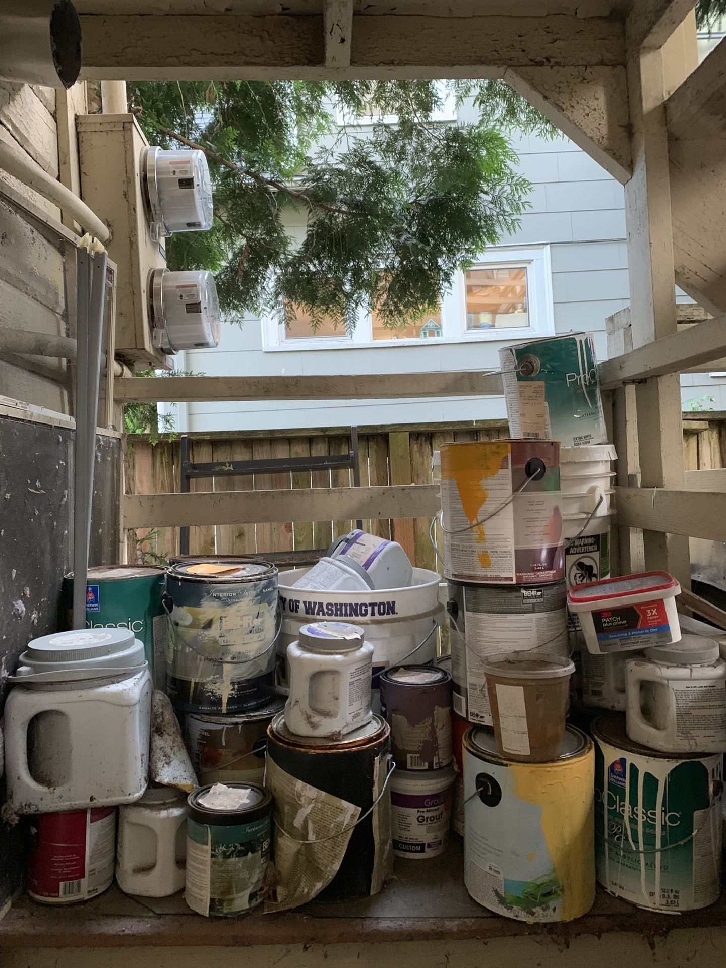 TONS OF PAINT! Some full, some partial, some empty. Come take it all.