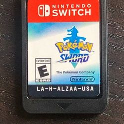 NEW POKEMON SWORD NINTENDO SWITCH GAME + WARRANTY -