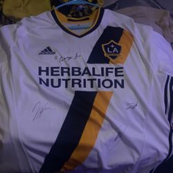 Autographed Galaxy Jersey