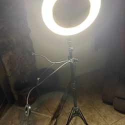 Ring Light With Extra Equipment 