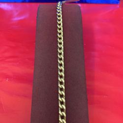 Cuban 18k Bracelet 
