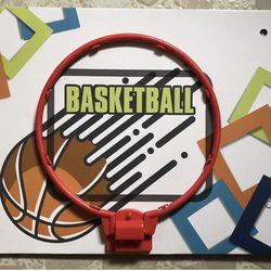 Kids Home Basketball Court Shooting Hoop Arcade In/Outdoor Game