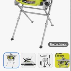 Ryobi 10 In Table Saw 