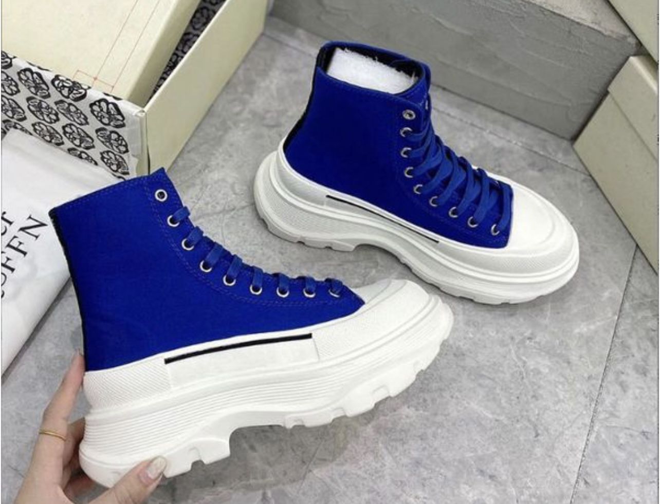 Alexander McQueen Mens Boot