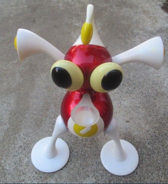 Zizzle IZ ALIEN MUSICAL TOY Interactive Sounds/ Lights MP3 audio input Works!
