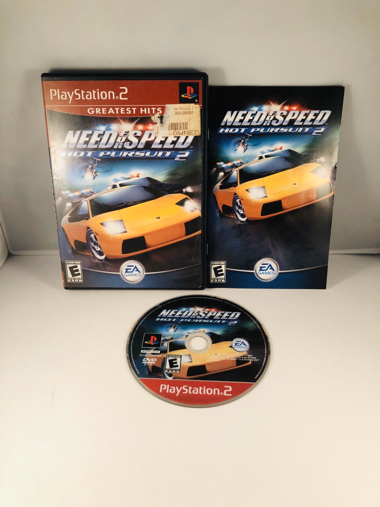 Need For Speed Hot pursuit 2 PlayStation 2