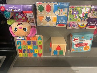 Kids Educational Toy Bundle – Puzzles & Learning Toys