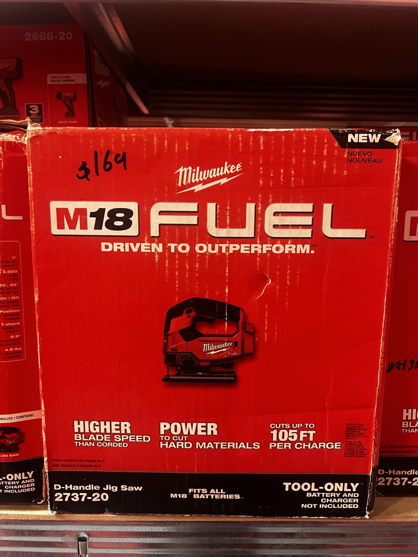 Milwaukee M18 Fuel D Handle Jig Saw Tool Onlu