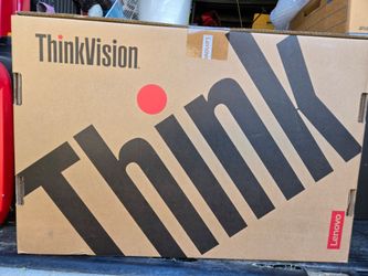 New Thinkstation P24q-20 flat panel monitor