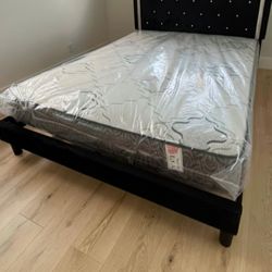 QUEEN Size Mattress INNERSPRING 10" NEW MATTRESS Bed Frame NOT INCLUDED 