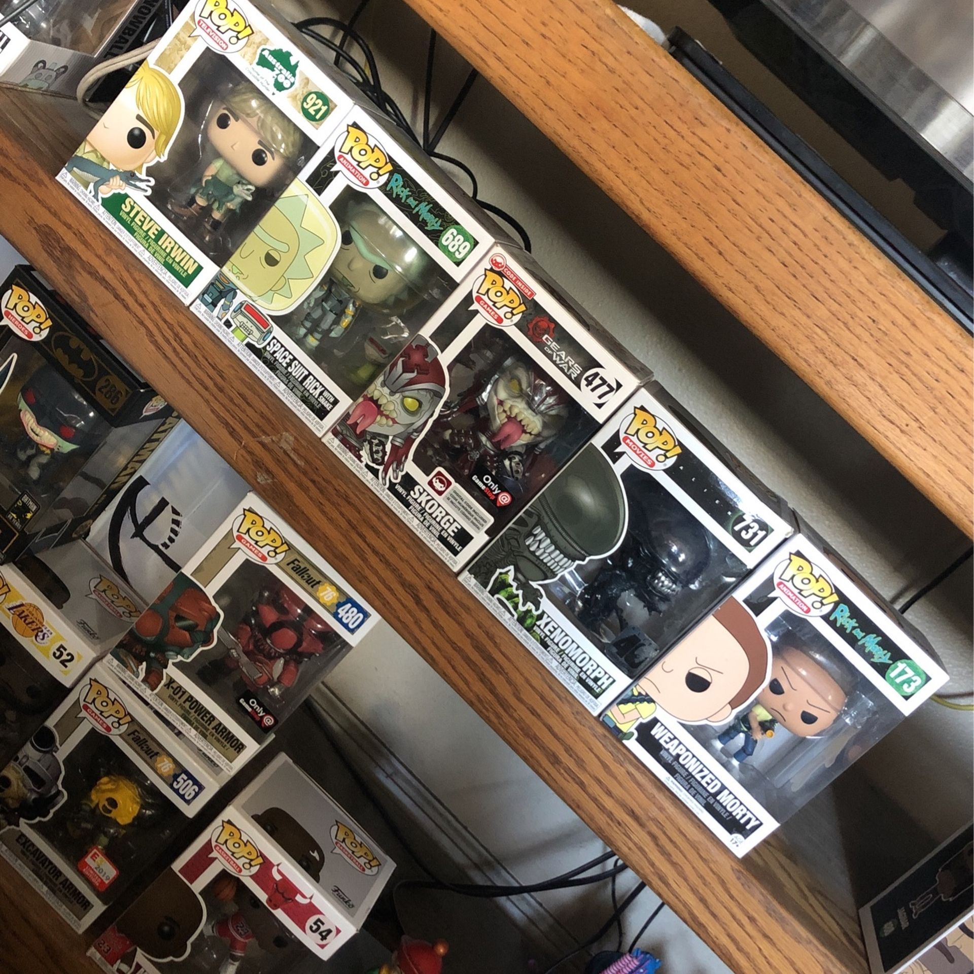 Five Pop! Figures