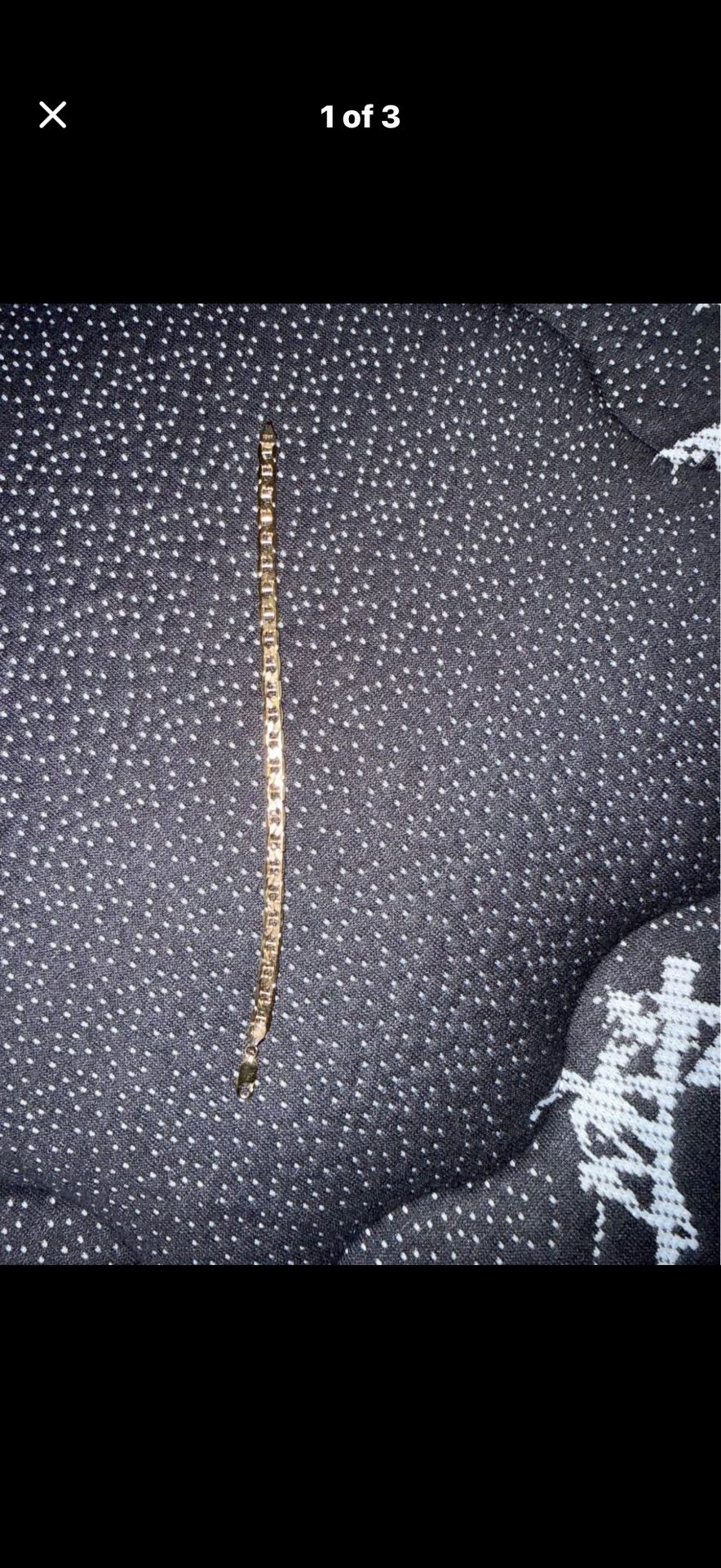 14kt gold 7” ladies bracelet!!!! 4.5 grams