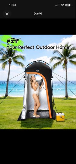 Shower 🚿 tent