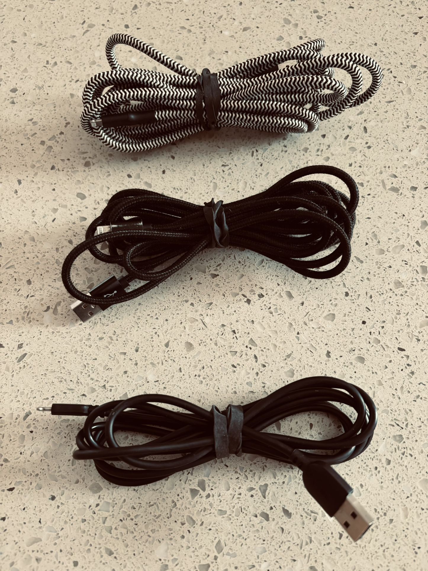 iPhone Lightning Cables - 10’ and 6’