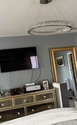 Ceiling crystal light