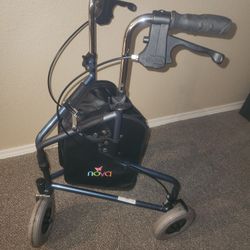 NOVA Traveler 3 Wheel Rollator Walker 