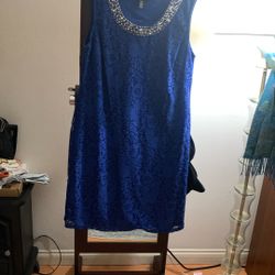 Woman size 14 dress with jacket for occasion days like wedding new year Christmas or birthday days