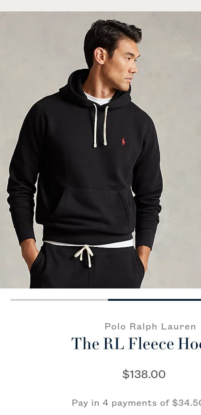 Polo Hooded Sweatshirt 