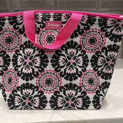New Thirty One Pink Pop Medallion Cooker Bag