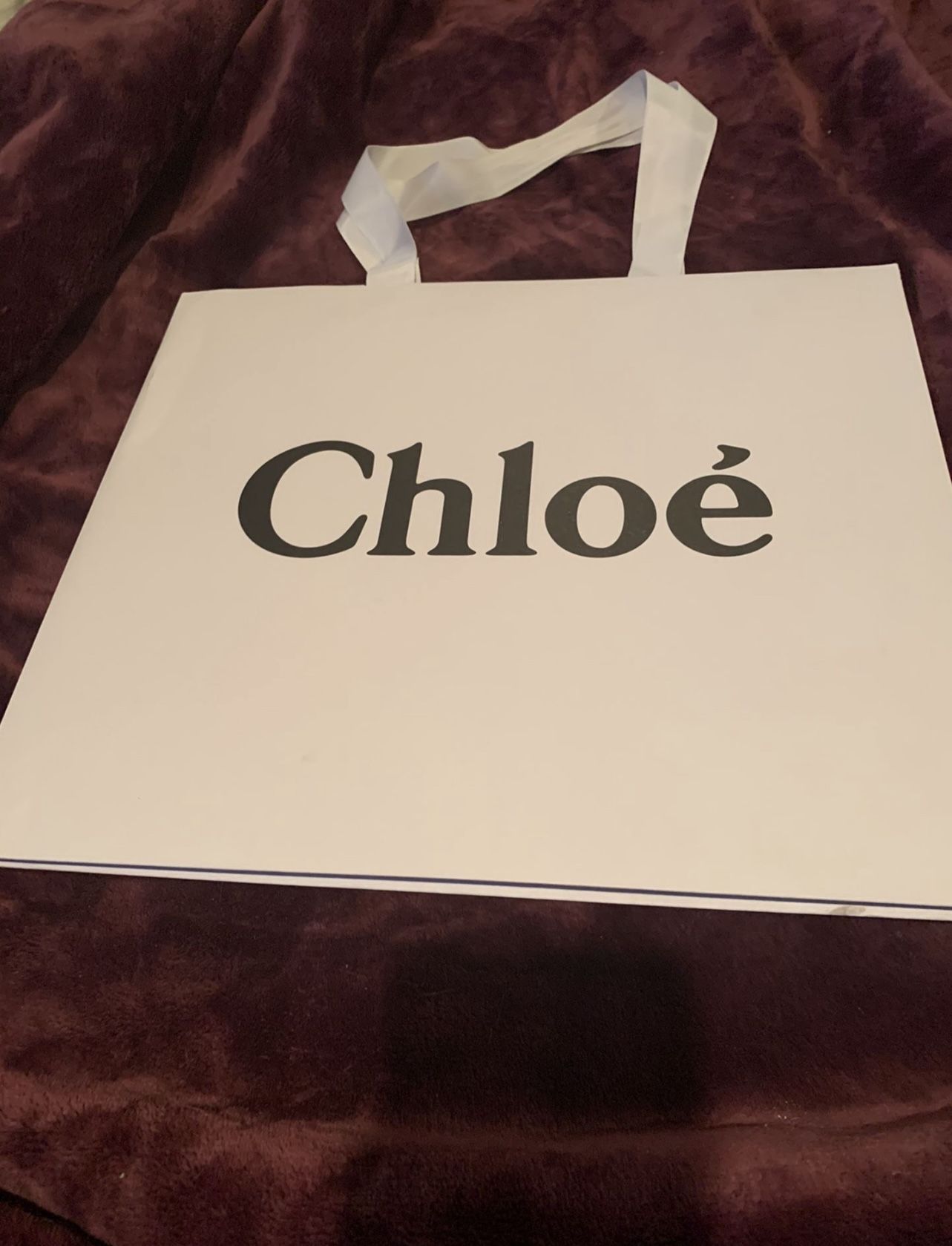 Chloe shopping bag or gift bag