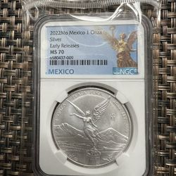 Silver Mexico 🇲🇽 Libertad MS70 (1)