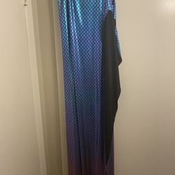 Mermaid Pattern Fabric Fabric 