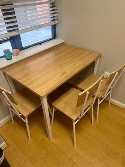 Dining Table + Chairs Set – Pickup ASAP