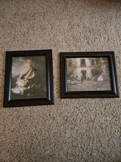 Two Framed  Art Prints