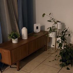 IKEA TV Bench Walnut Veneer 